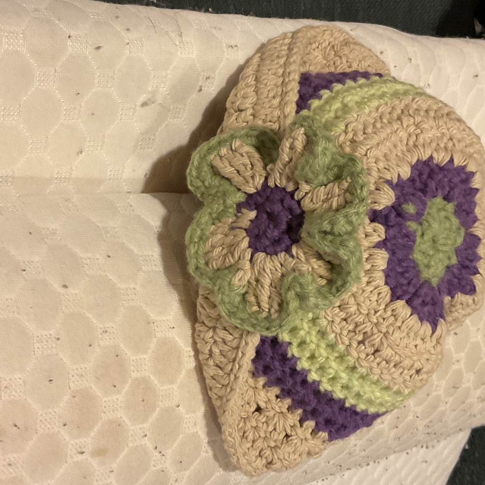 Crochet Flower Hat
